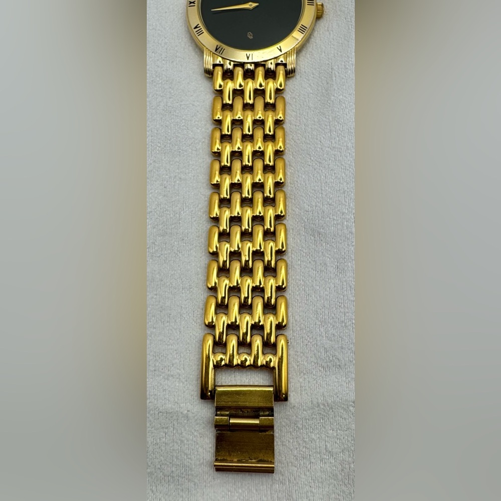 Men’s Citizen Elegance Vintage Gold-Tone Watch with Black Dial - Picture 7 of 10